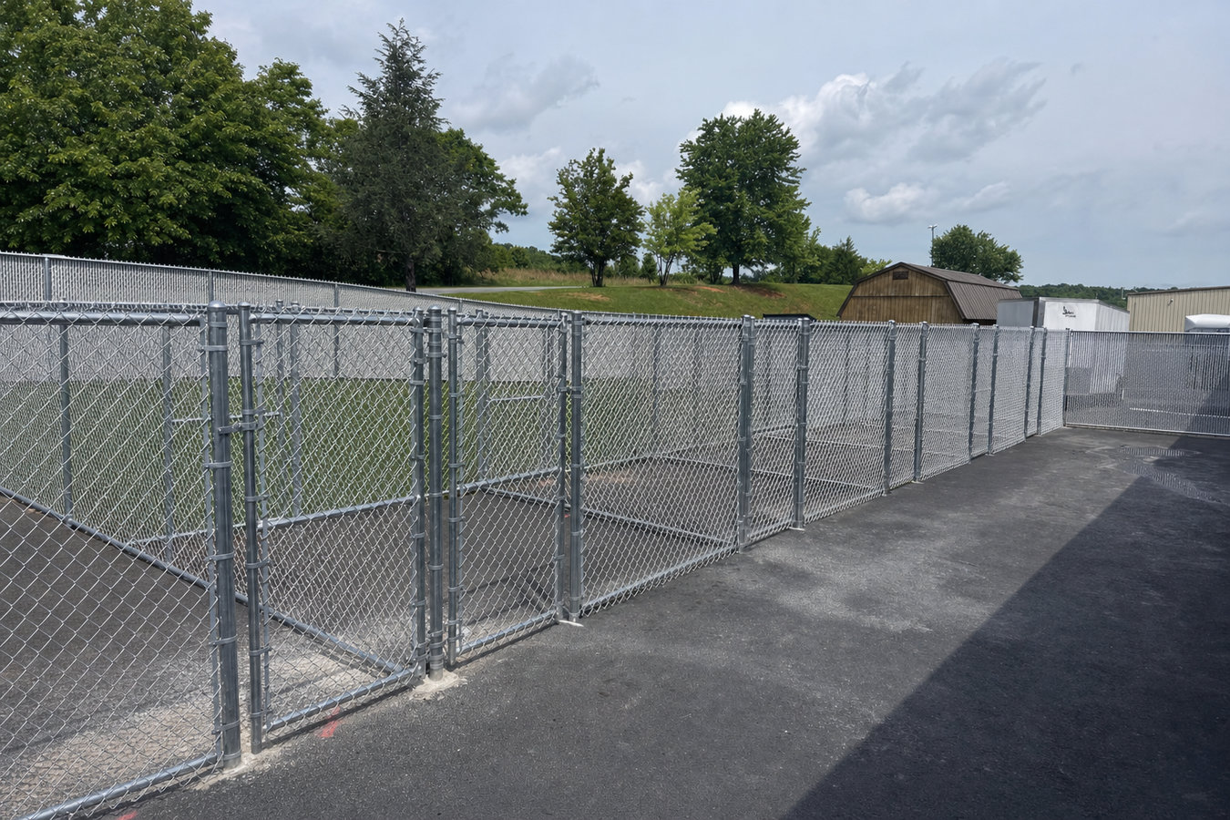 Commercial fence installation in Ennis, TX