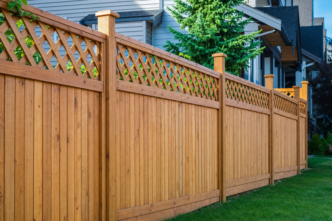 Privacy fence installation in Ennis, TX